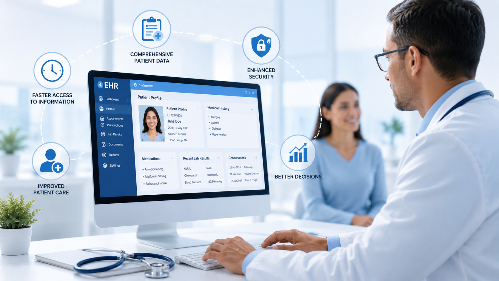 How Electronic Health Records (EHR) Improve Patient Care